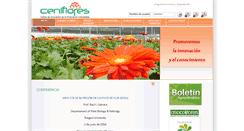 Desktop Screenshot of ceniflores.org