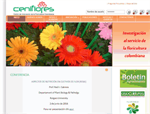 Tablet Screenshot of ceniflores.org